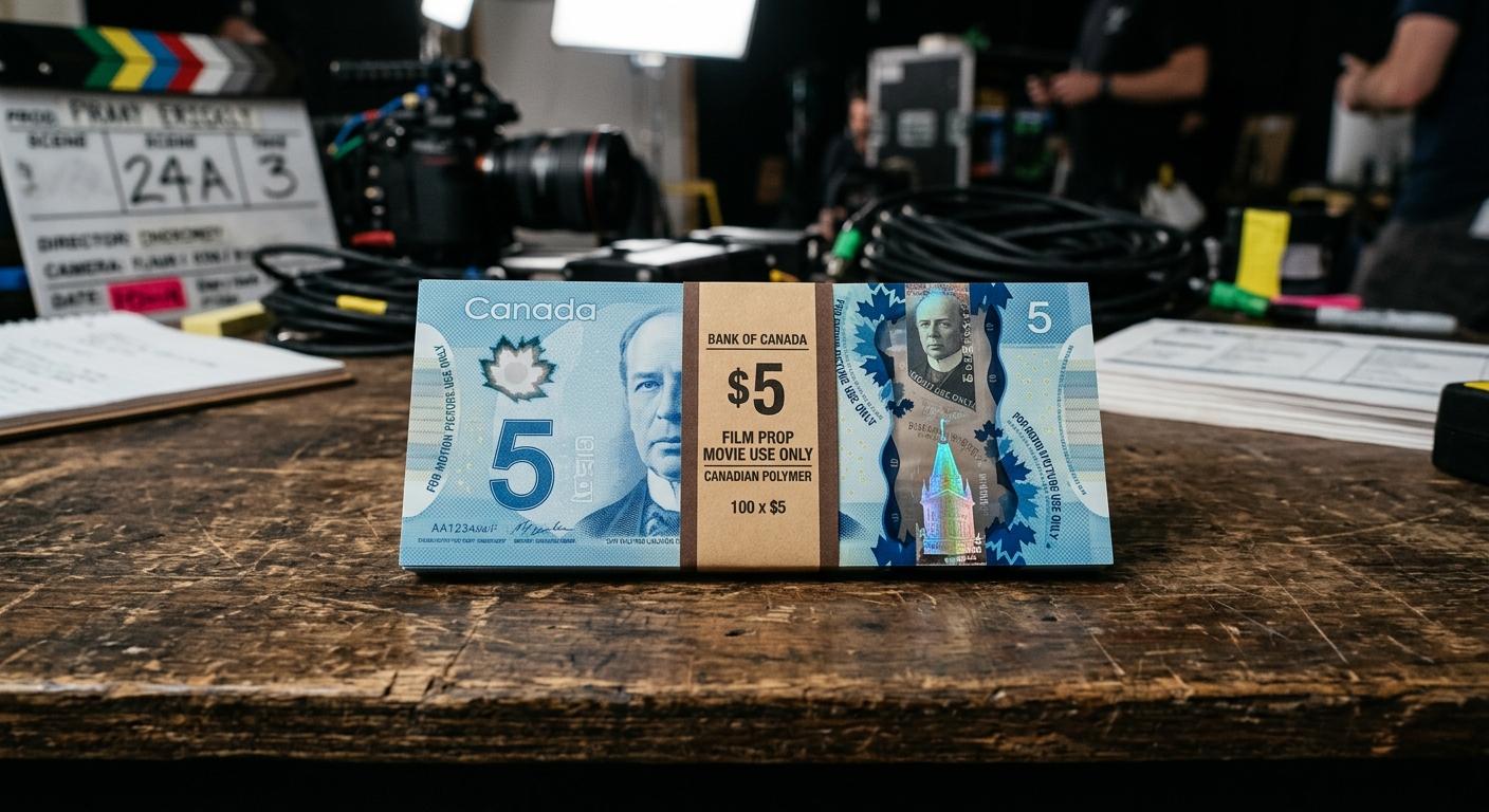Buy Counterfeit $5 CAD Banknotes - High Quality Replica