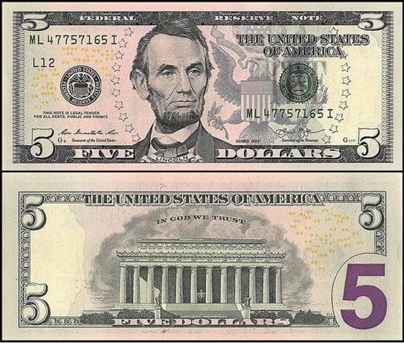 Buy $5 USD Bills Online | Ordering Counterfeit Money Online