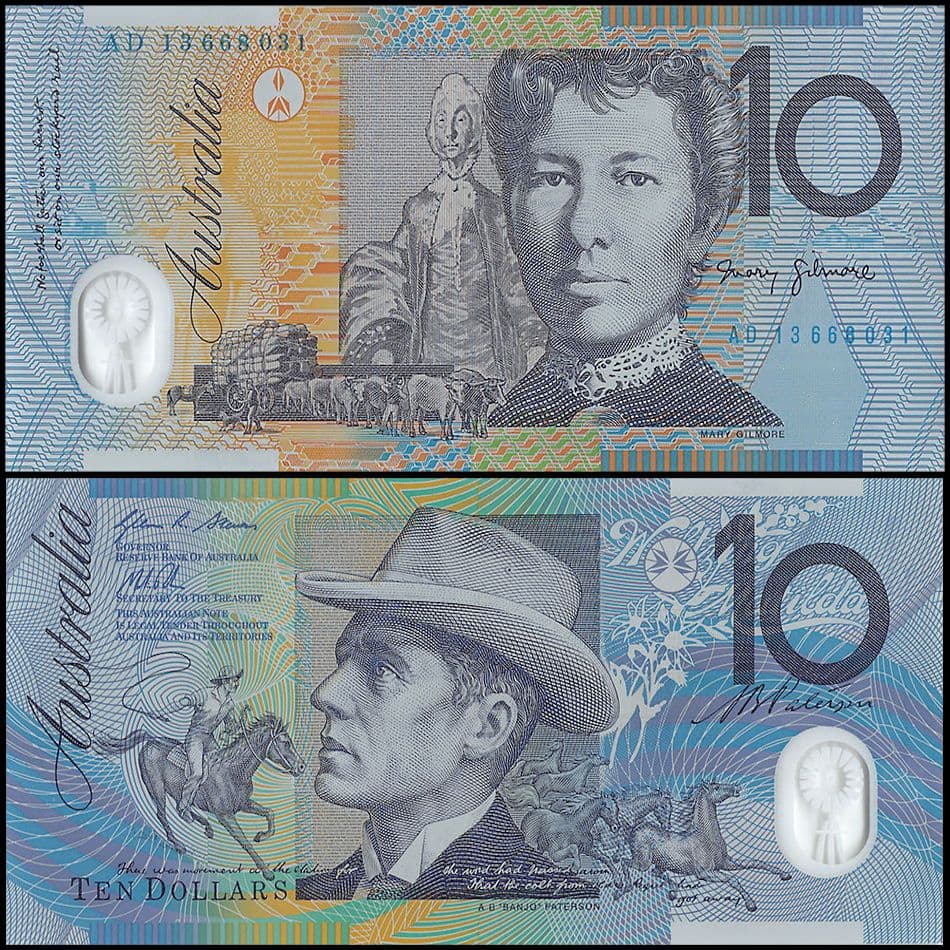 Buy Counterfeit AUD $10 Dollar Banknotes - High Quality Replica